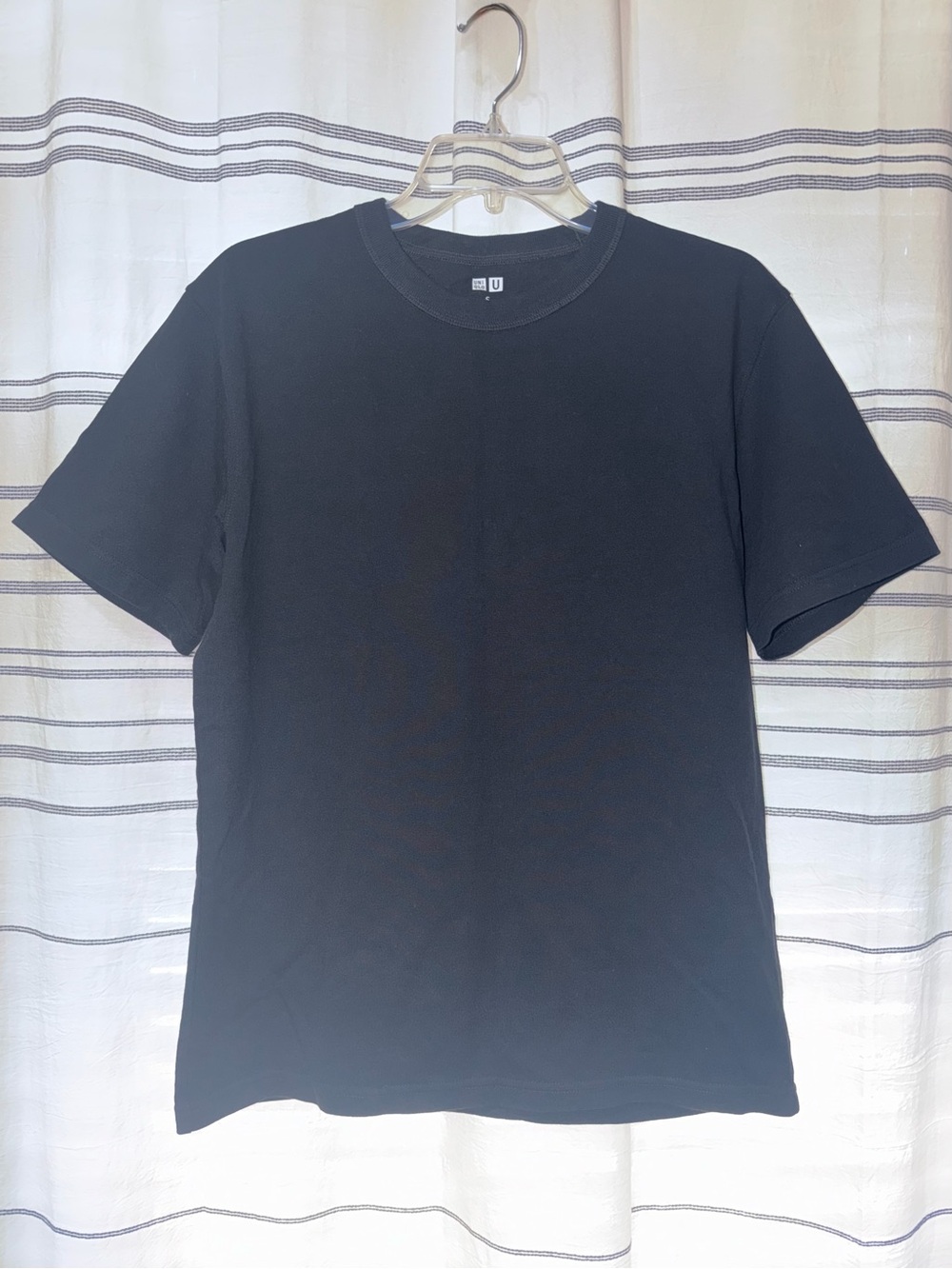 Uniqlo U Men’s Heavyweight Crewneck T-Shirt Black Small